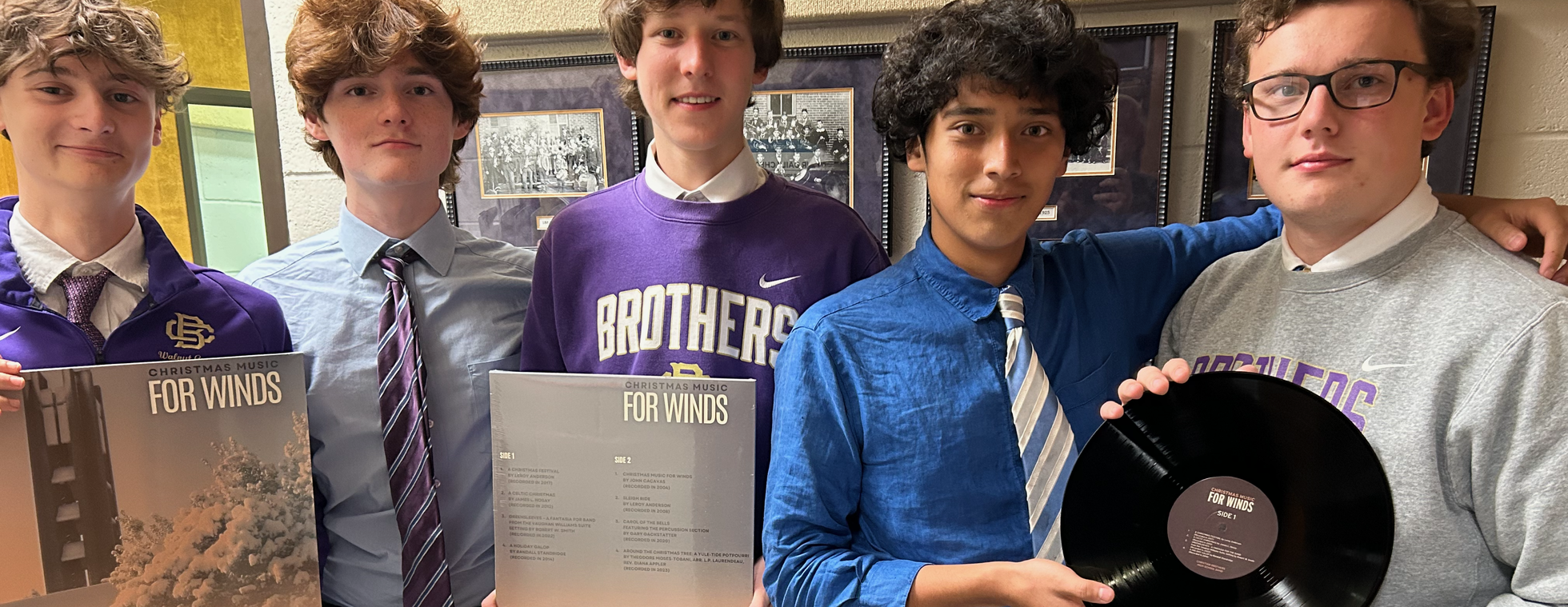 "Christmas Music for Winds" Vinyl Album